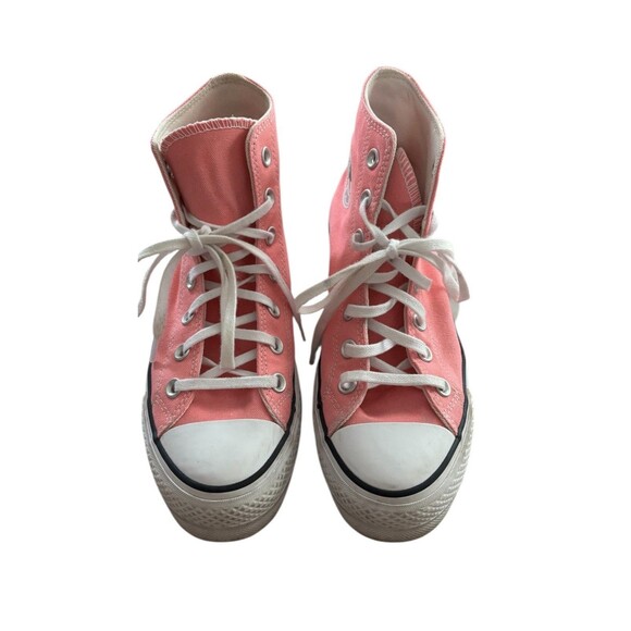Converse Chuck Taylor All Star Lift Platform High Pink White Women's 7 - Picture 2 of 6